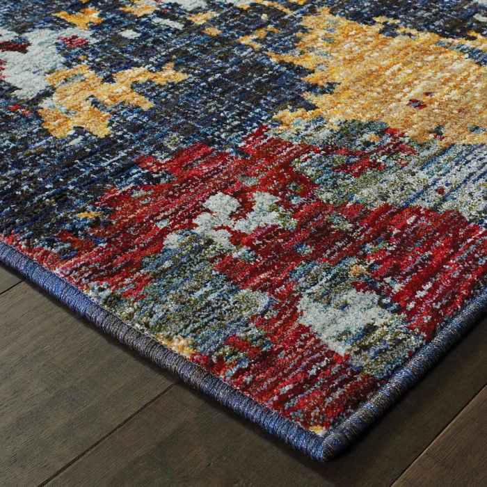 Oriental Weavers Area Rug Evolution 8036C Blue 1'10" X  3' 2"