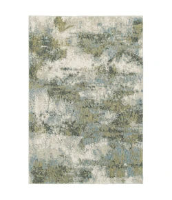 Oriental Weavers Evolution 8039E Blue/ Green Area Rug 6 ft. 7 in. X 9 ft. 6 in. Rectangle