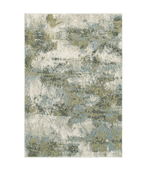 Oriental Weavers Area Rug Evolution 8039E Blue 6' 7" X  9' 6"
