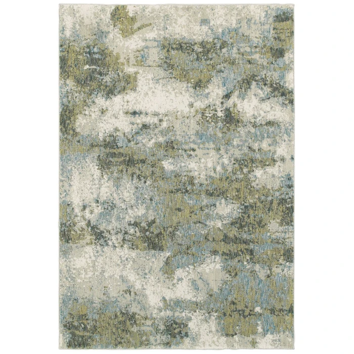 Oriental Weavers Area Rug Evolution 8039E Blue 1'10" X  3' 2"