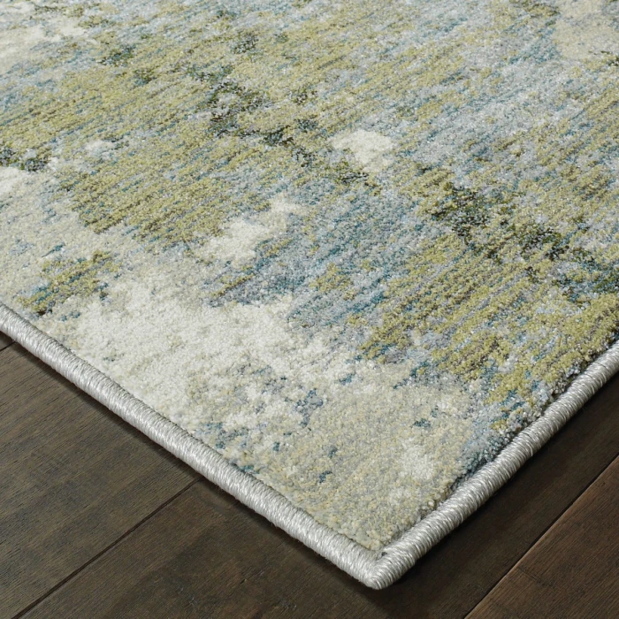 Oriental Weavers Area Rug Evolution 8039E Blue 1'10" X  3' 2"