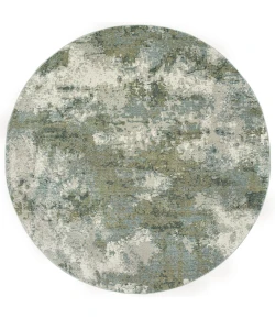 Oriental Weavers Evolution 8039E Blue/ Green Area Rug 7 ft. 10 in. Round