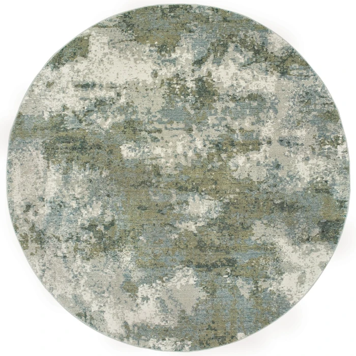 Oriental Weavers Area Rug Evolution 8039E Blue 1'10" X  3' 2"