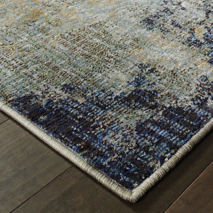 Oriental Weavers Area Rug Evolution 8049B Navy 1'10" X  3' 2"