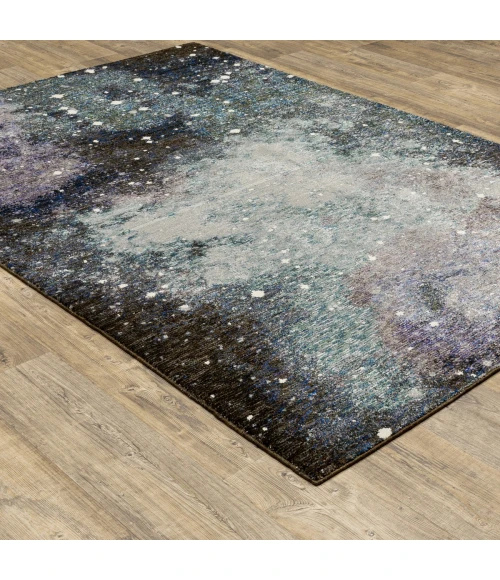 Oriental Weavers Area Rug Evolution 0958A Midnight 10' 0" X 13' 2"