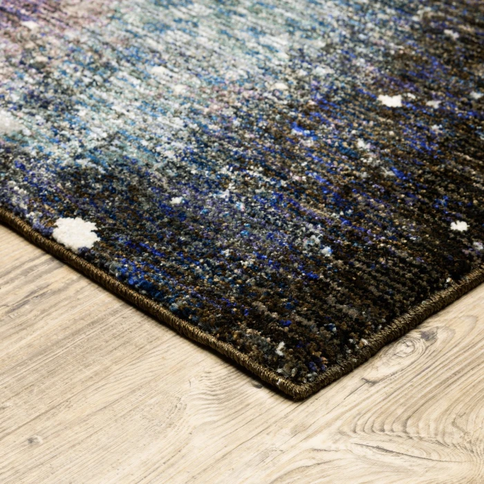 Oriental Weavers Area Rug Evolution 0958A Midnight 7'10" X 10'10"
