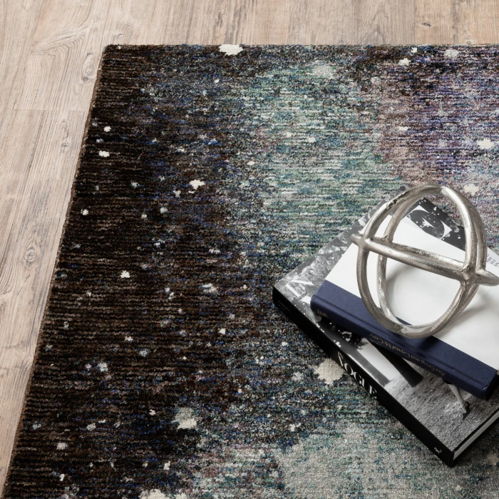 Oriental Weavers Area Rug Evolution 0958A Midnight 7'10" X 10'10"