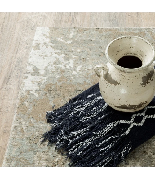 Oriental Weavers Area Rug Evolution 0960A Beige 10' 0" X 13' 2"