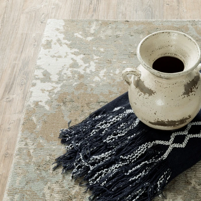 Oriental Weavers Area Rug Evolution 0960A Beige 1'10" X  3' 2"