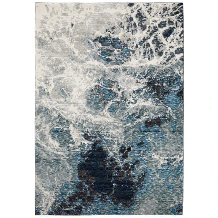 Oriental Weavers Area Rug Evolution 0962A Blue 8' 6" X 11' 7"