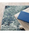 Oriental Weavers Area Rug Evolution 0962A Blue 5' 3" X  7' 3"
