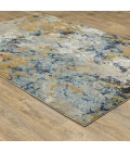 Oriental Weavers Area Rug Evolution 0980A Blue 6' 7" X  9' 6"