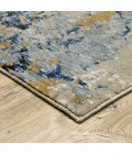 Oriental Weavers Area Rug Evolution 0980A Blue 6' 7" X  9' 6"