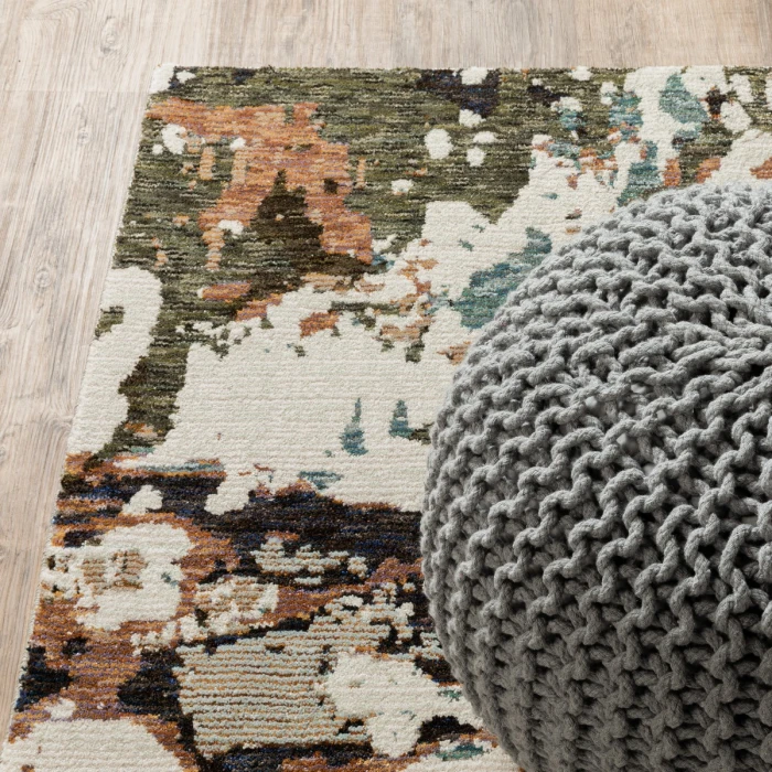 Oriental Weavers Area Rug Evolution 0981A Ivory 1'10" X  3' 2"