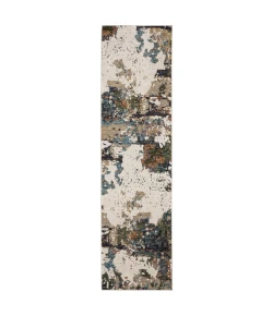 Oriental Weavers Evolution 0981A Ivory/ Multi Area Rug 2 ft. 3 in. X 8 ft. 0 in. Runner