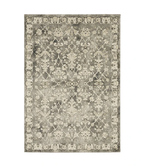 Oriental Weavers Area Rug Florence 1002E Grey 6' 7" X  9' 6"