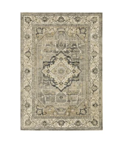 Oriental Weavers Florence 1805X Beige/ Grey Area Rug 2 ft. 3 in. X 7 ft. 6 in. Runner