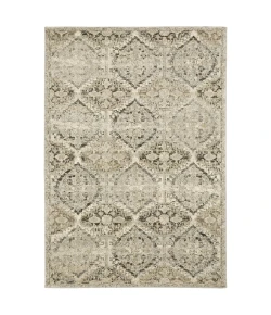 Oriental Weavers Florence 270H6 Ivory/ Grey Area Rug 5 ft. 3 in. X 7 ft. 6 in. Rectangle