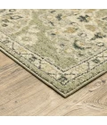 Oriental Weavers Area Rug Florence 4334E Green 6' 7" X  9' 6"