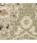 Oriental Weavers Area Rug Florence 4334E Green 6' 7" X  9' 6"