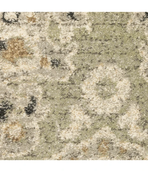 Oriental Weavers Area Rug Florence 4334E Green 6' 7" X  9' 6"