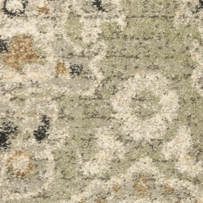 Oriental Weavers Area Rug Florence 4334E Green 9'10" X 12'10"