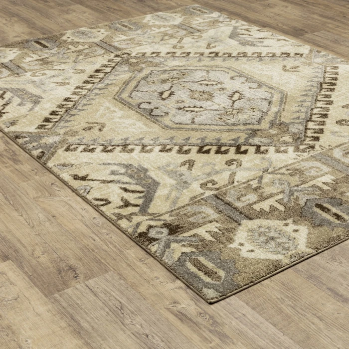 Oriental Weavers Area Rug Florence 5090D Beige 2' 3" X  7' 6" Runner