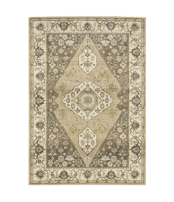Oriental Weavers Florence 661I6 Beige/ Grey Area Rug 2 ft. 3 in. X 7 ft. 6 in. Runner