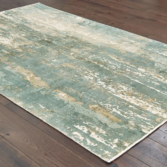 Oriental Weavers Area Rug Formations 70002 Blue 6' X  9'