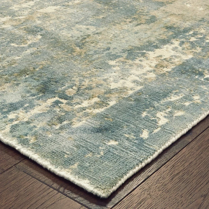 Oriental Weavers Area Rug Formations 70002 Blue 6' X  9'