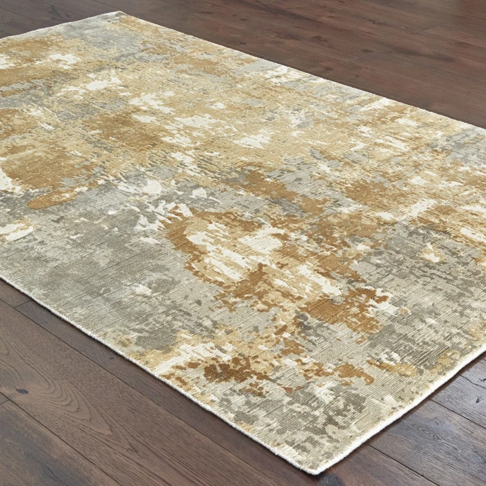 Oriental Weavers Area Rug Formations 70003 Grey 10' X 14'