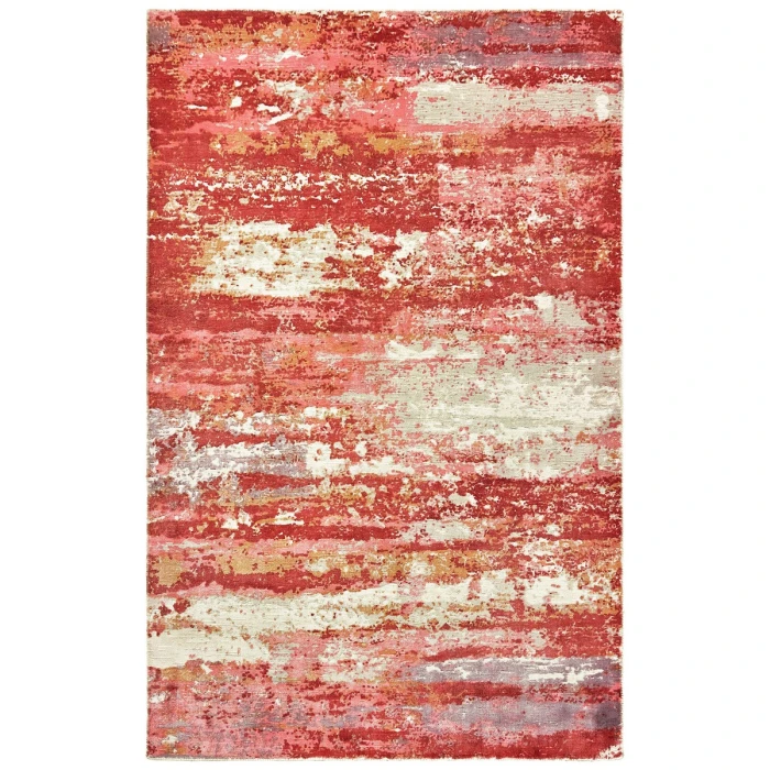 Oriental Weavers Area Rug Formations 70004 Pink 6' X  9'