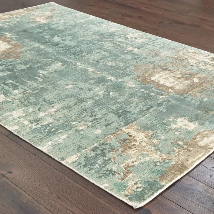 Oriental Weavers Area Rug Formations 70005 Blue 6' X  9'