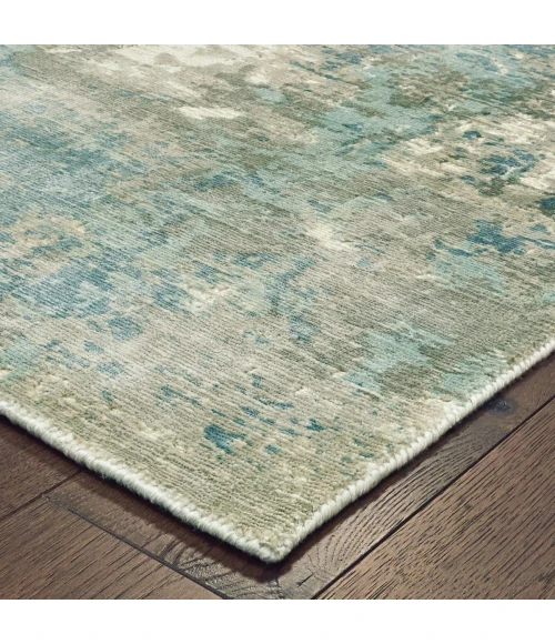 Oriental Weavers Area Rug Formations 70005 Blue 2' 6" X 10' Runner