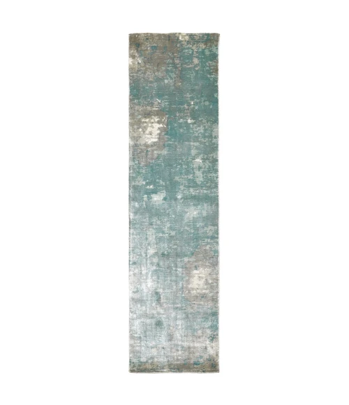 Oriental Weavers Area Rug Formations 70005 Blue 2' 6" X 10' Runner