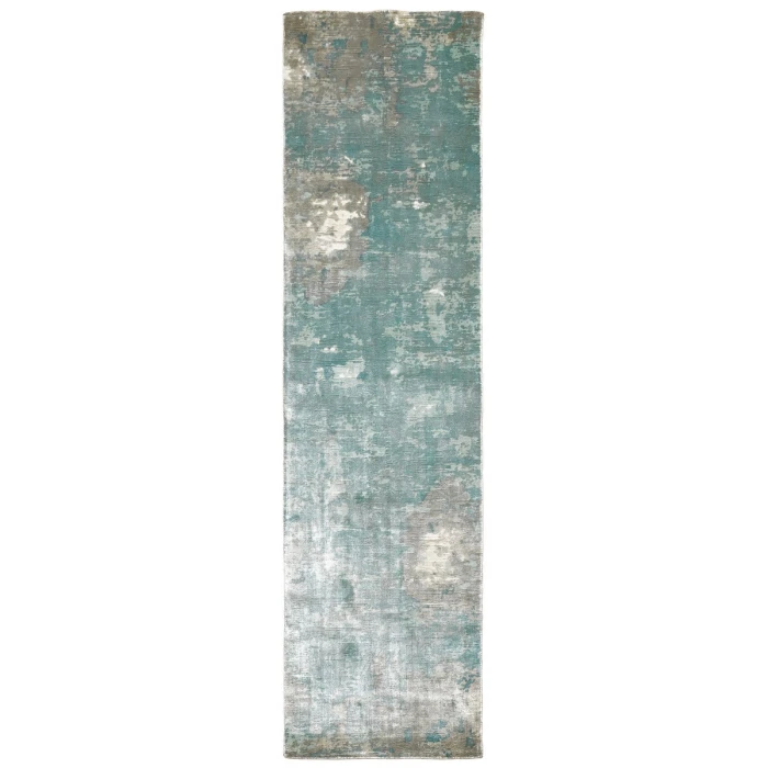 Oriental Weavers Area Rug Formations 70005 Blue 6' X  9'