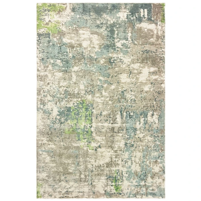 Oriental Weavers Area Rug Formations 70007 Blue 6' X  9'
