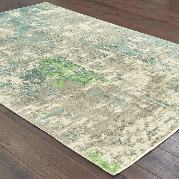 Oriental Weavers Area Rug Formations 70007 Blue 6' X  9'