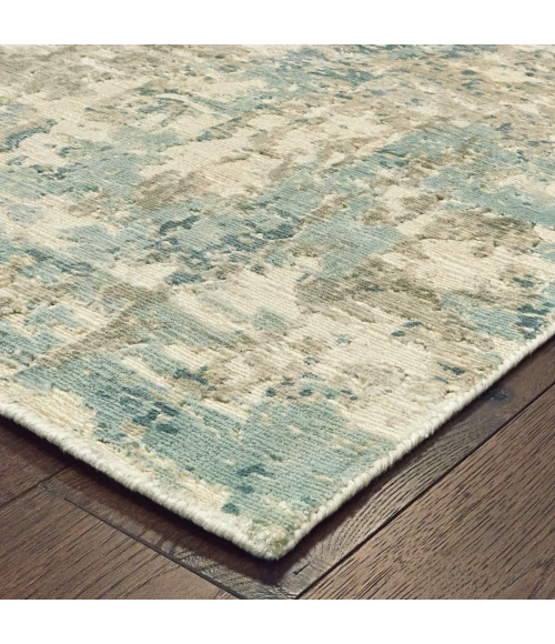 Oriental Weavers Area Rug Formations 70007 Blue 8' X 10'