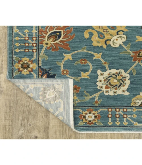 Oriental Weavers FRANCESCA FR01E Blue 9'10X12'10