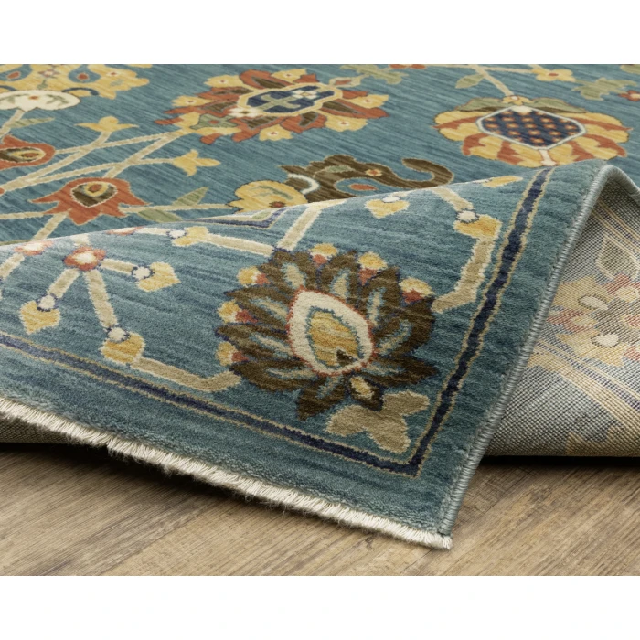 Oriental Weavers FRANCESCA fr01e Blue/Multi Rug 3'3X5'