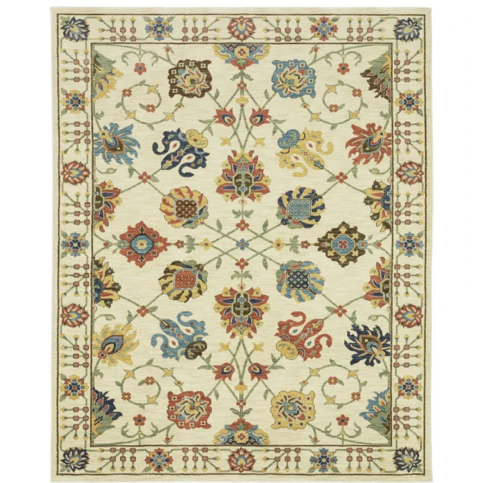 Oriental Weavers FRANCESCA FR01G Ivory 3' 3X5'