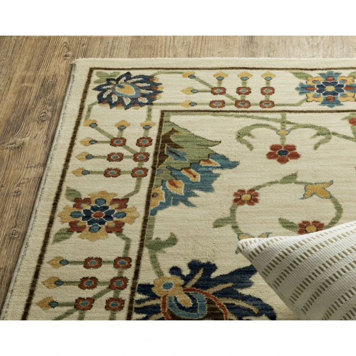 Oriental Weavers FRANCESCA FR01G Ivory 3' 3X5'