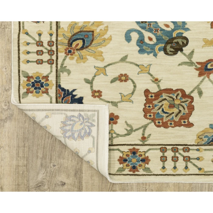 Oriental Weavers FRANCESCA FR01G Ivory 3' 3X5'