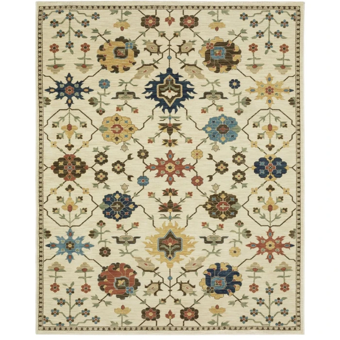 Oriental Weavers FRANCESCA FR02M Ivory 3' 3X5'