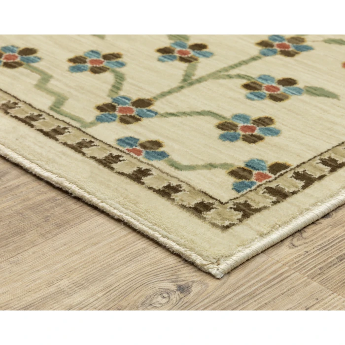 Oriental Weavers FRANCESCA FR02M Ivory 3' 3X5'
