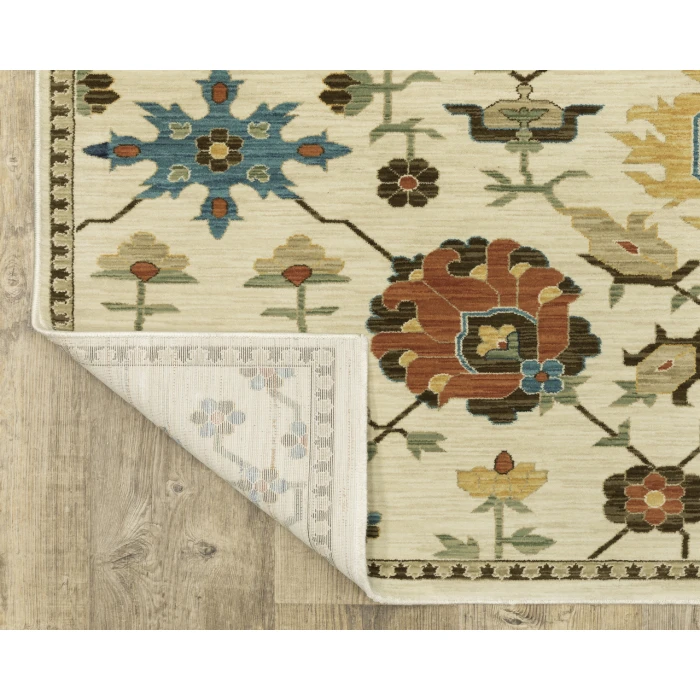 Oriental Weavers FRANCESCA FR02M Ivory 3' 3X5'