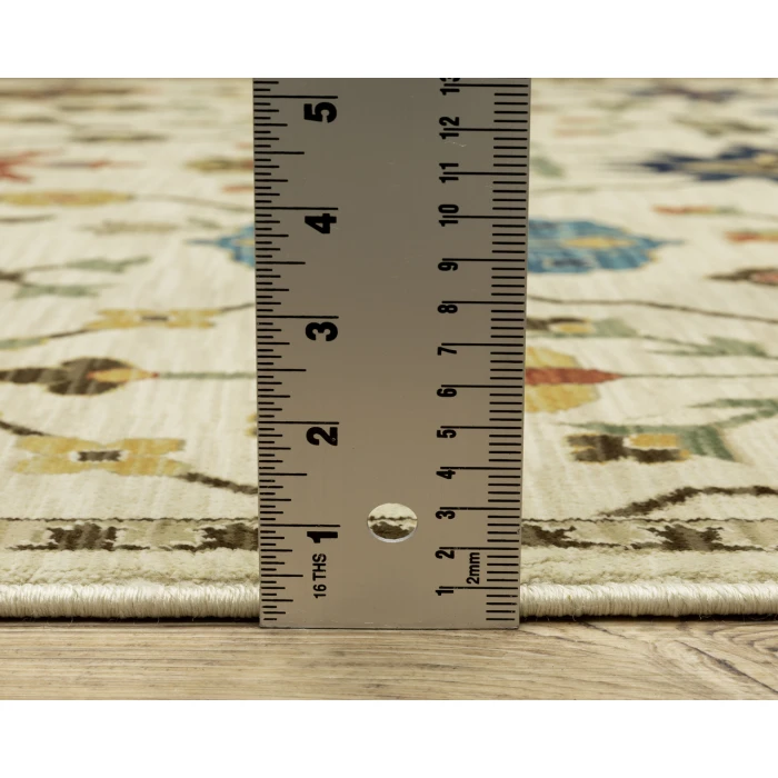 Oriental Weavers FRANCESCA FR02M Ivory 3' 3X5'