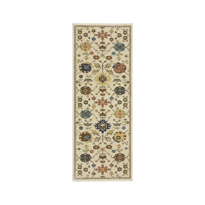 Oriental Weavers FRANCESCA FR02M Ivory 3' 3X5'