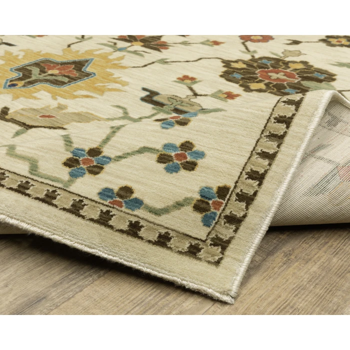 Oriental Weavers FRANCESCA FR02M Ivory 3' 3X5'